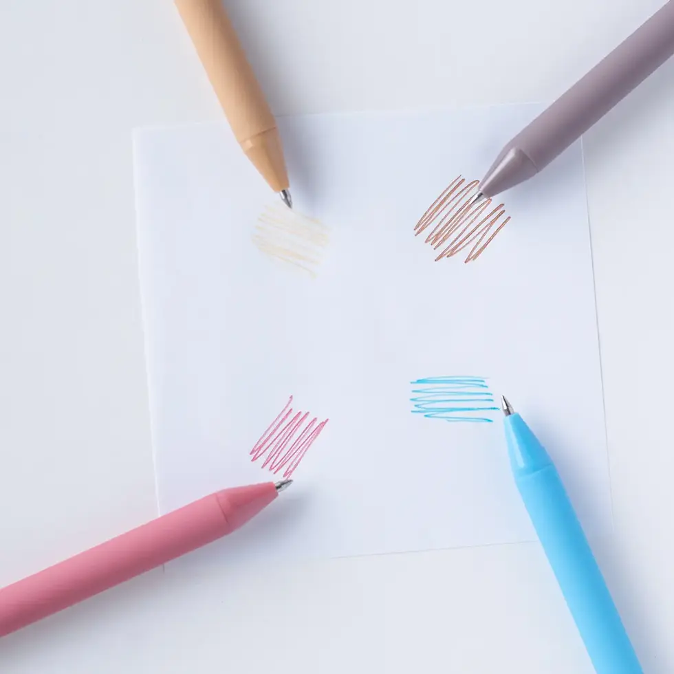 Thumbnail: Crafty Chaos Art Crafting Jotter Colored Gel Pen Set of 4