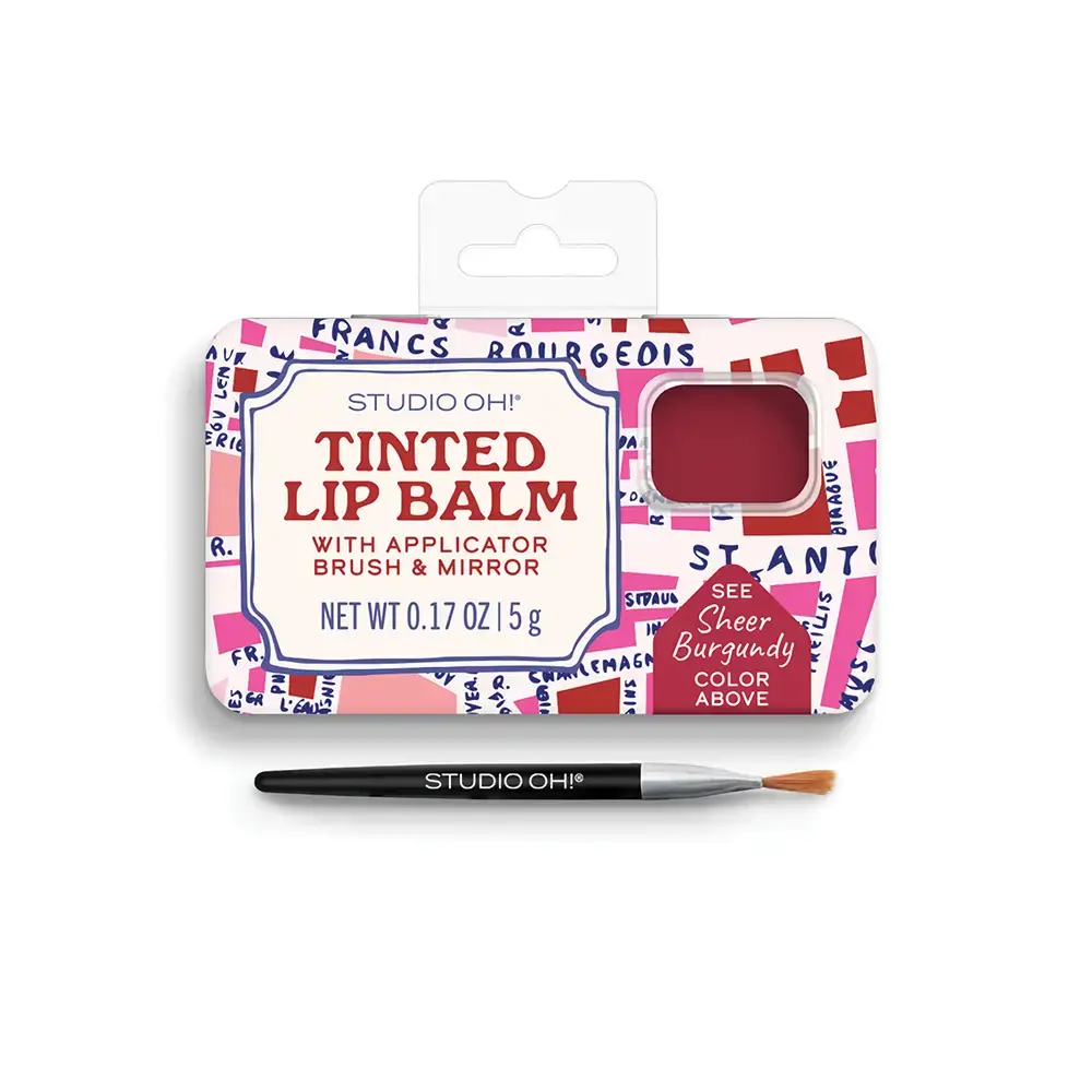 Rues De Paris Tinted Lip Balm & Brush Set