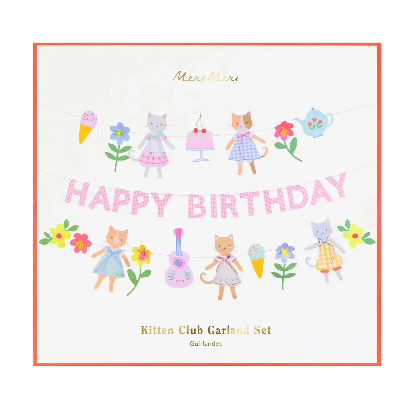 Kitten Club Garland Set