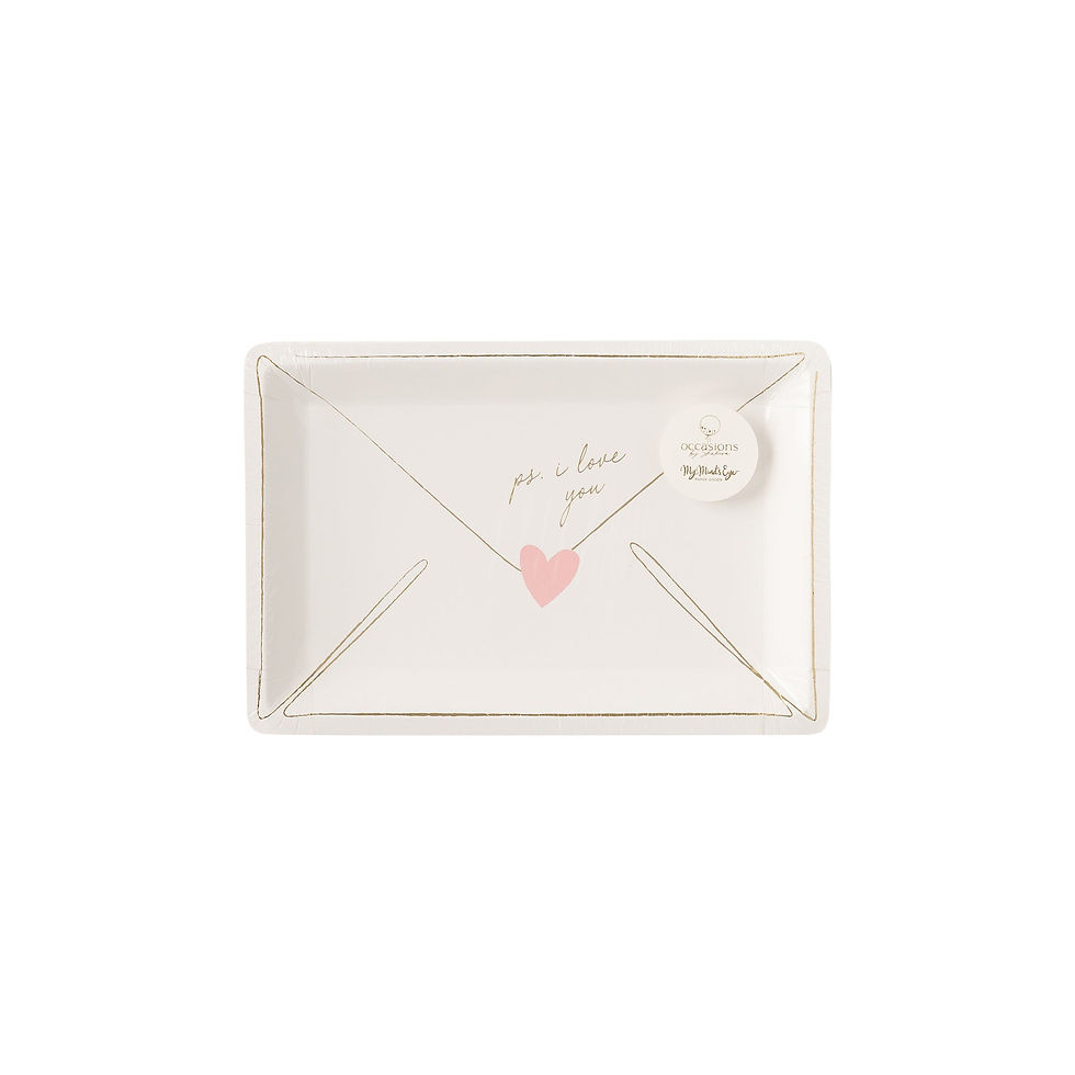 Thumbnail: Valentine's Love Note Plates