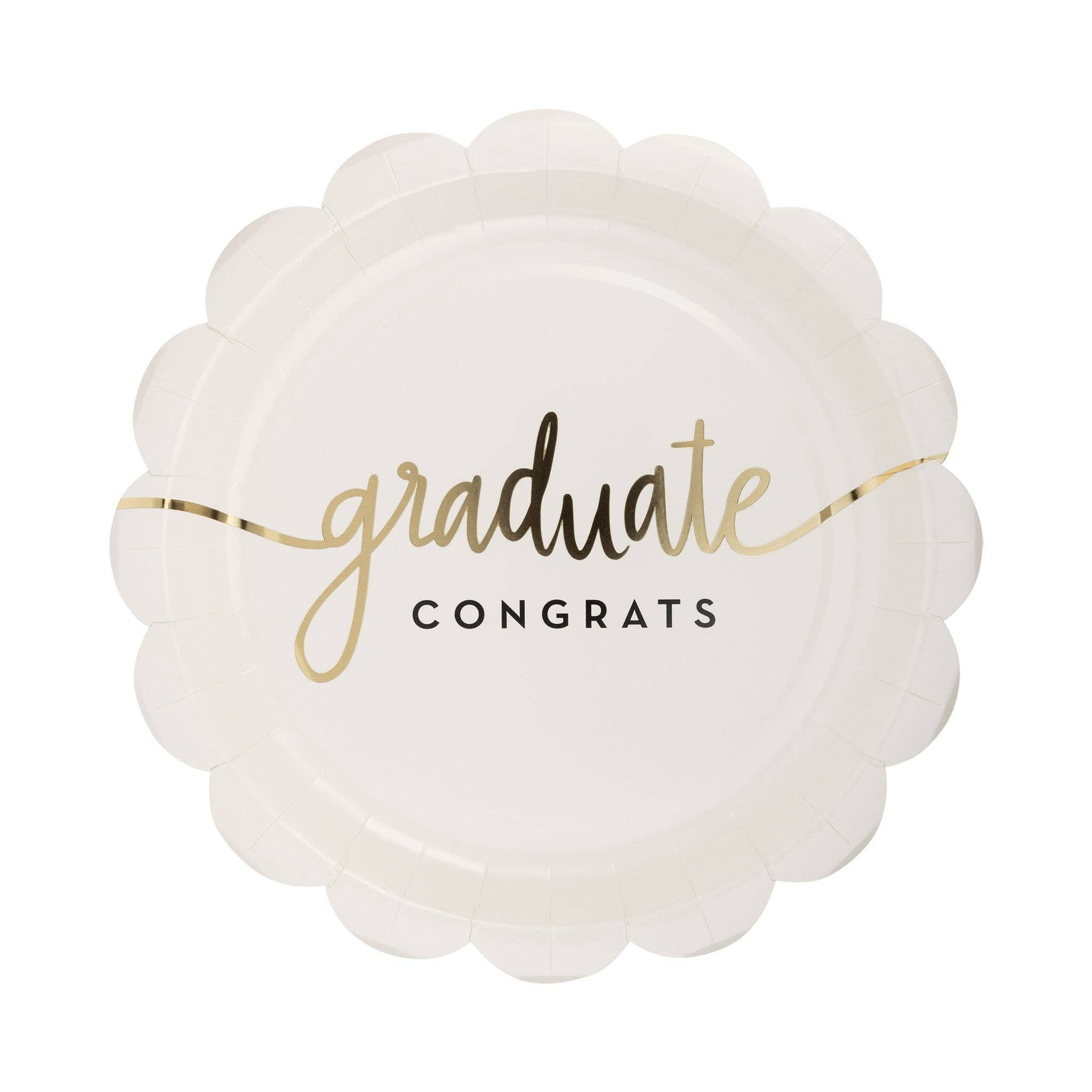Graduate Congrats Paper Plate