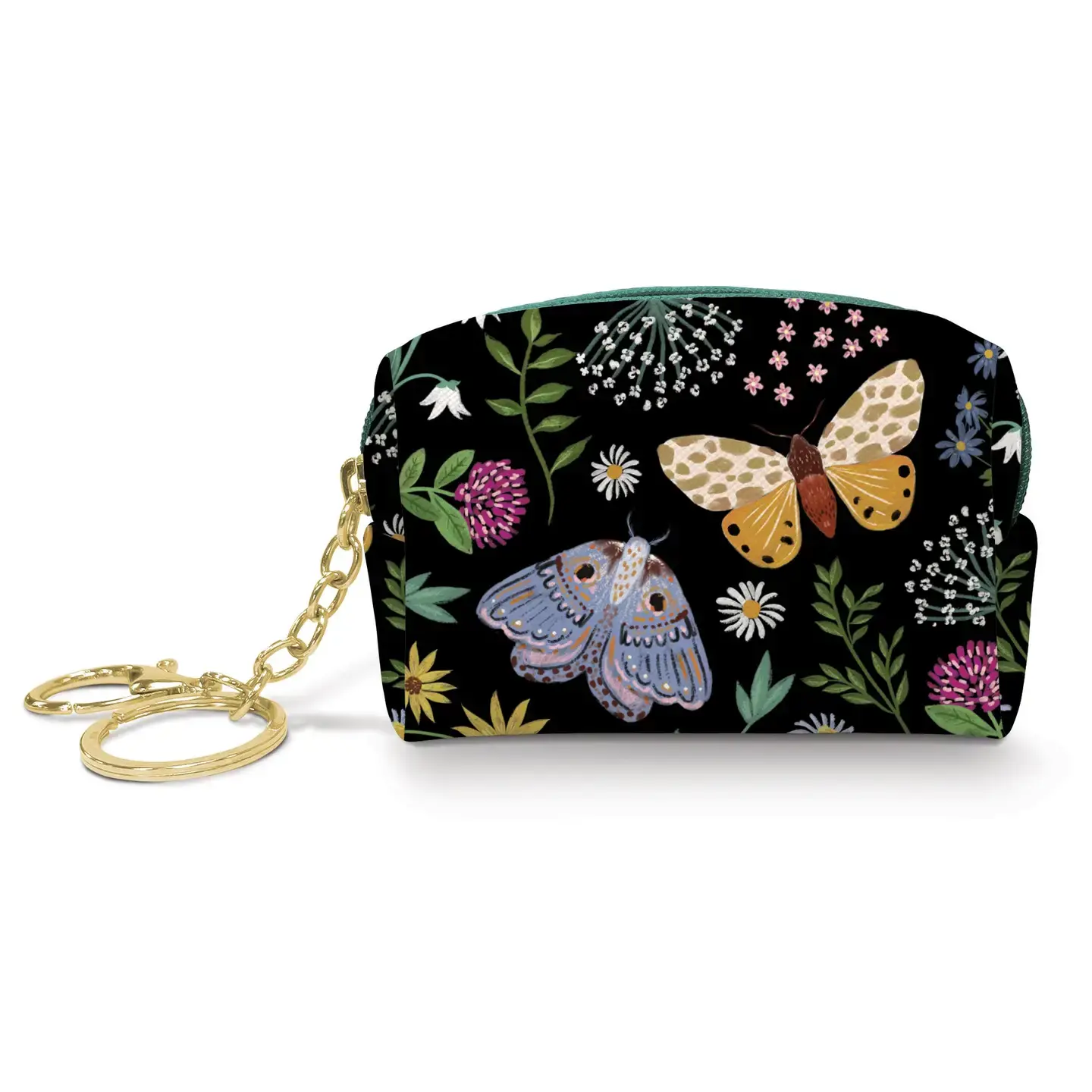 Midnight Garden Key Chain Pouch