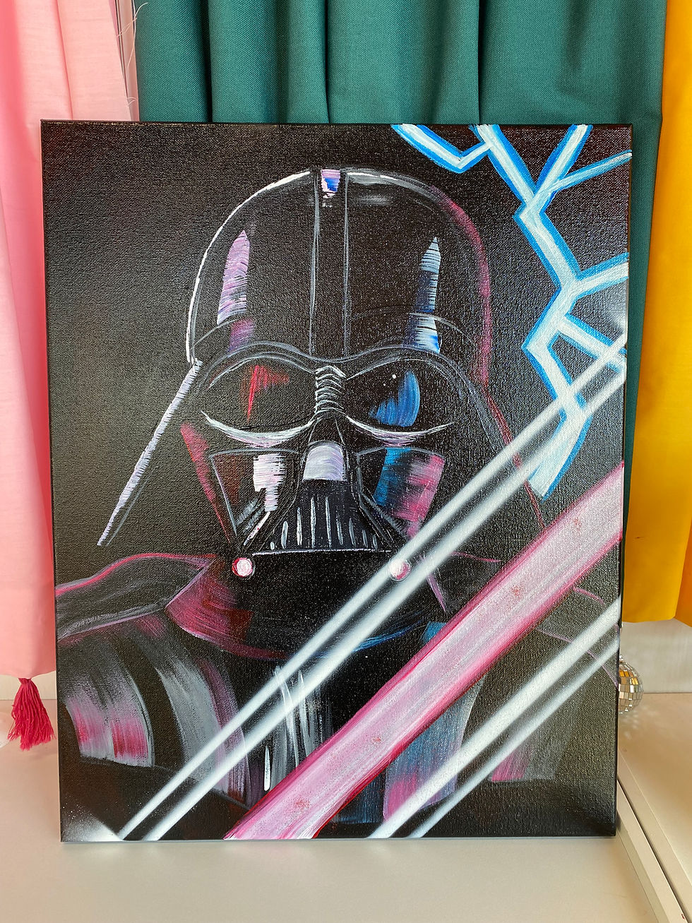 🌌 May the 4th Be With You: Darth Vader Paint & Sip 🖤