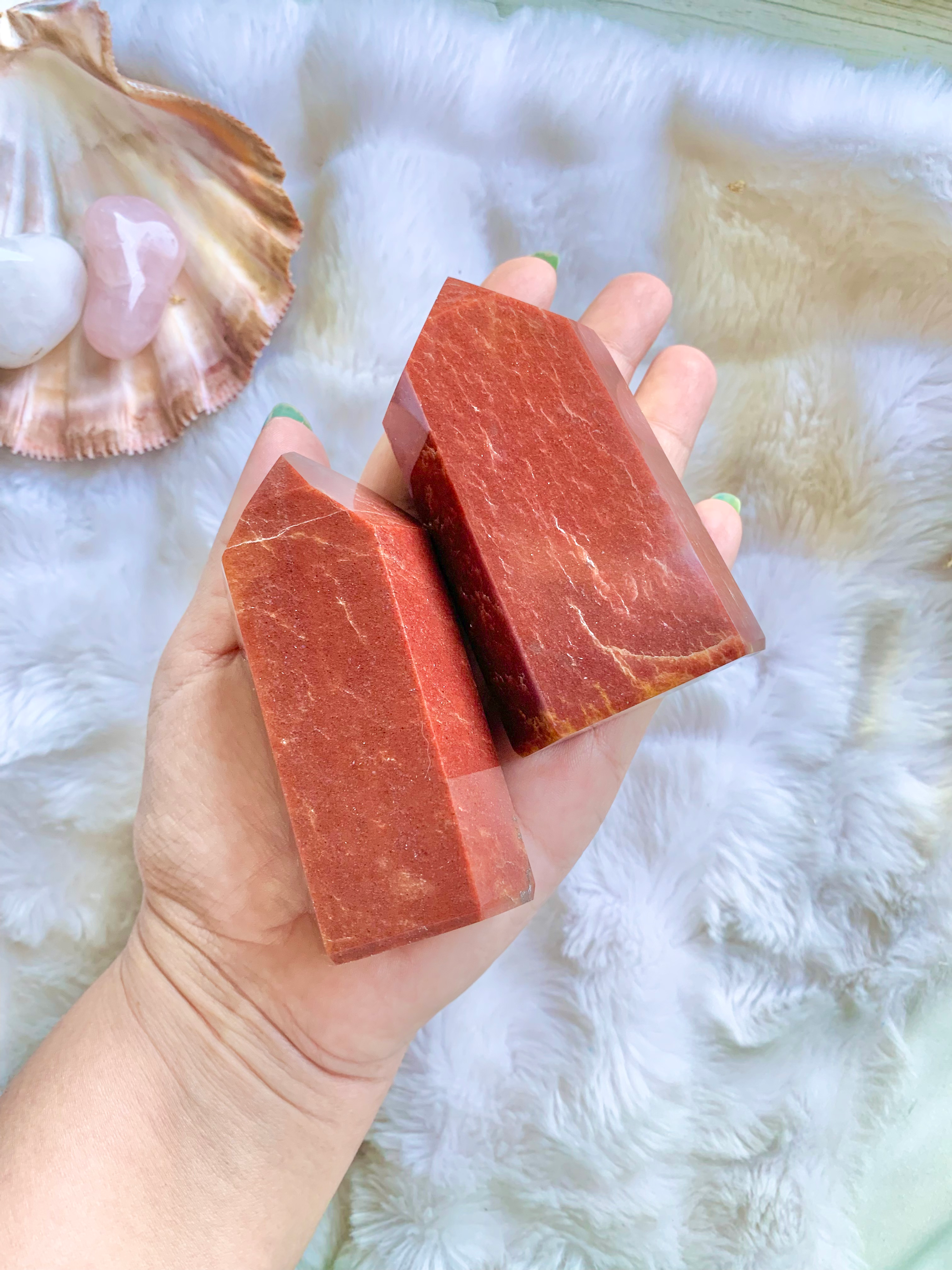 Quartzo Vermelho - Vitalidade e Disposição