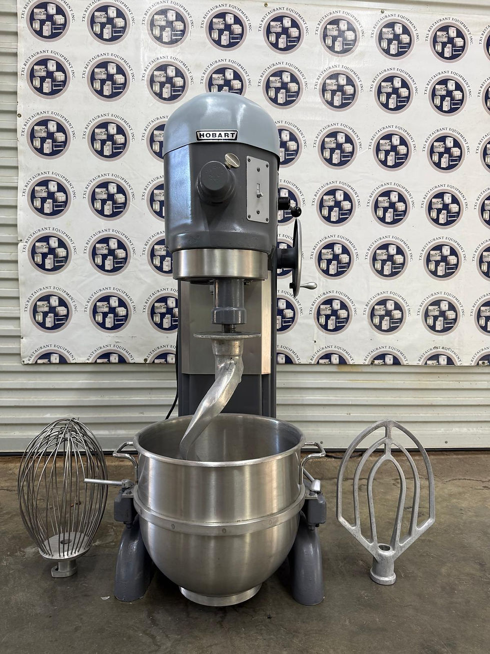 Thumbnail: Hobart H-600 Industrial Planetary Mixer (60 Quarts), Single-Phase, Complete Kit