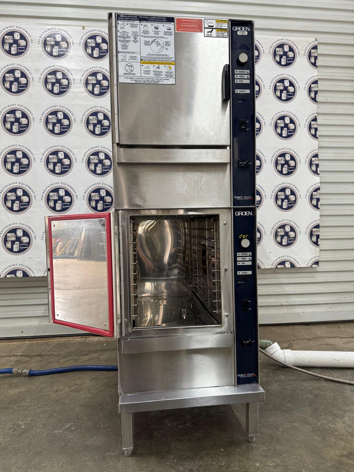 USED GROEN SSB-5G Gas Steamer 115volts