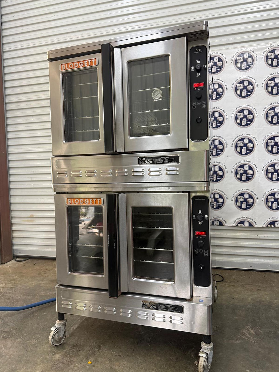 Thumbnail: Blodgett DFG-100 Dual Flow Double Deck Gas Convection Oven