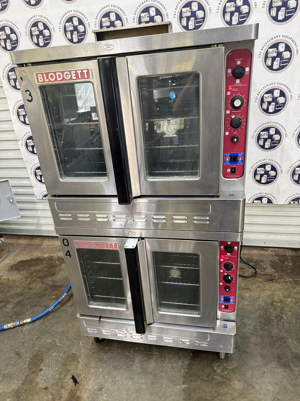 Thumbnail: Blodgett DFG1XL/AA Gas Convection DOUBLE  Ovens Bakery Depth Stainless Steel NSF