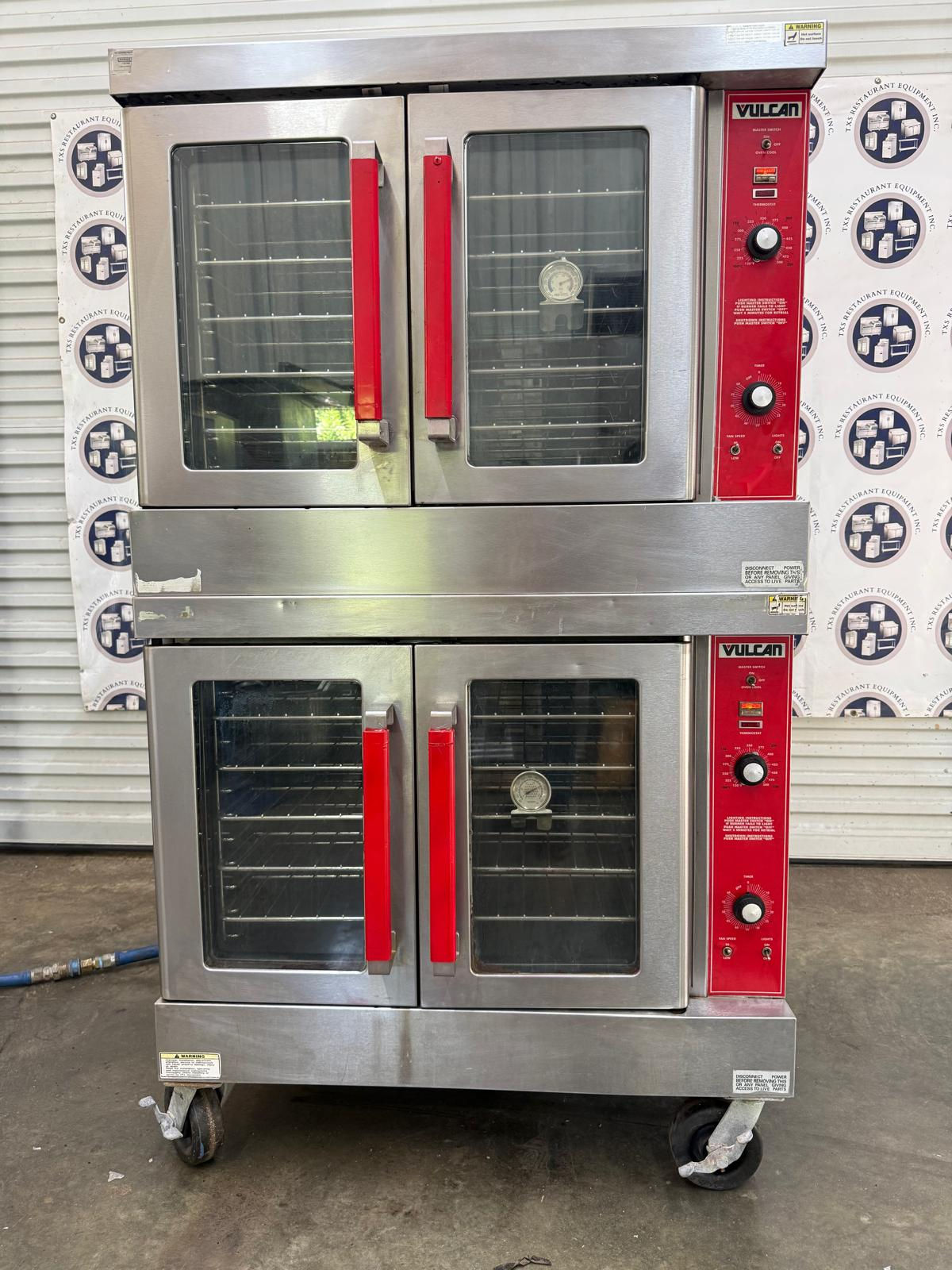 Vulcan VC4GD-10 Double Stack Convection Oven- nt gas