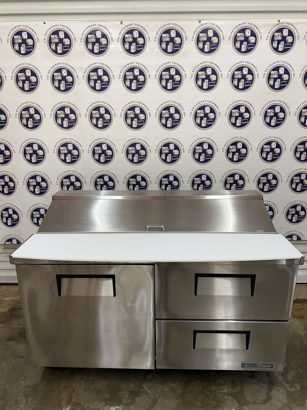 Thumbnail: 2024 True TSSU-60-16D-2-HC 60" Refrigerated Sandwich Prep Table | 1 Door | 2 Dra