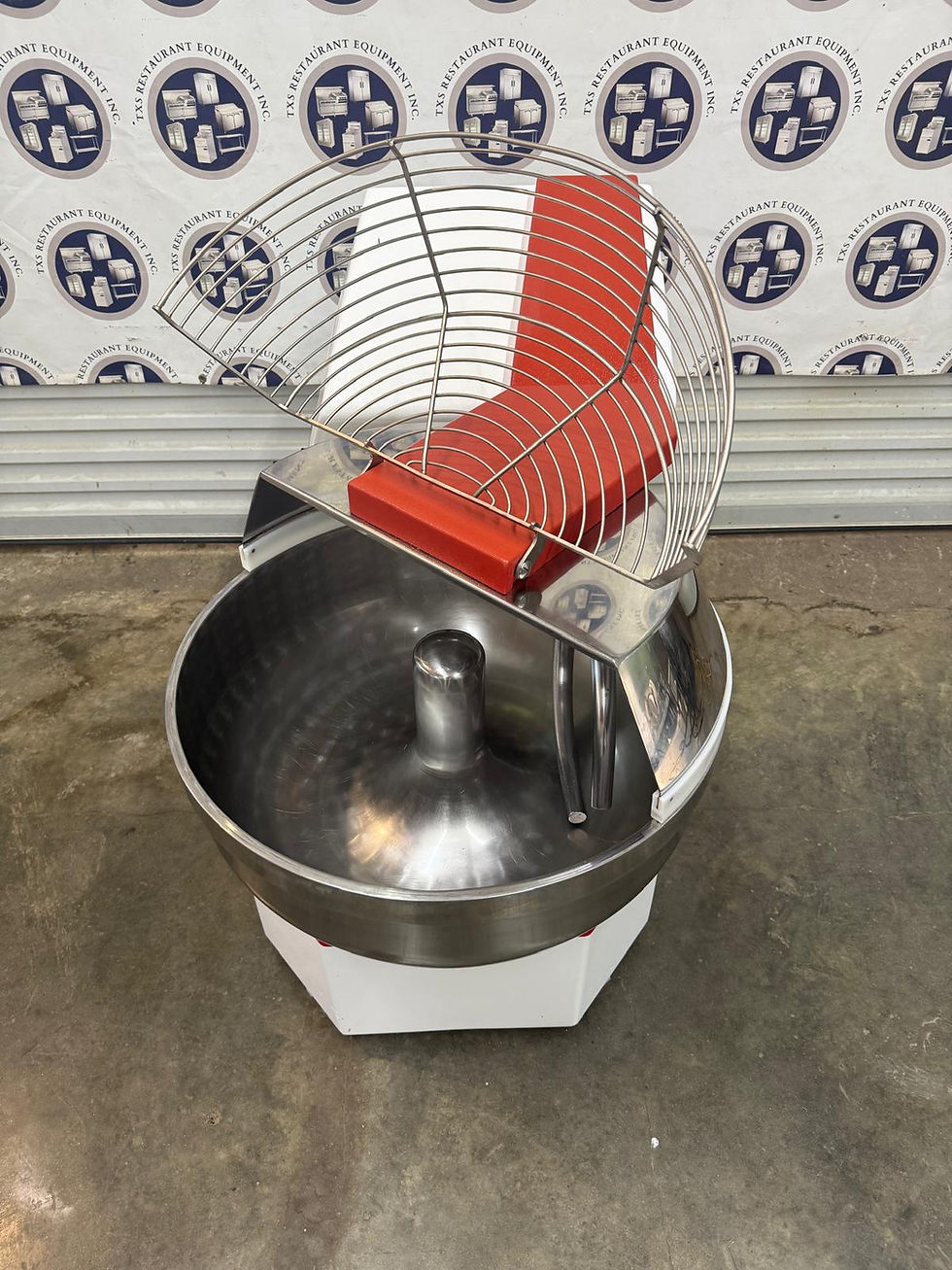 Thumbnail: Mecnosud FC80DUS 80 Kg Commercial Fork Dough Mixer – 208-220V 3 Phase