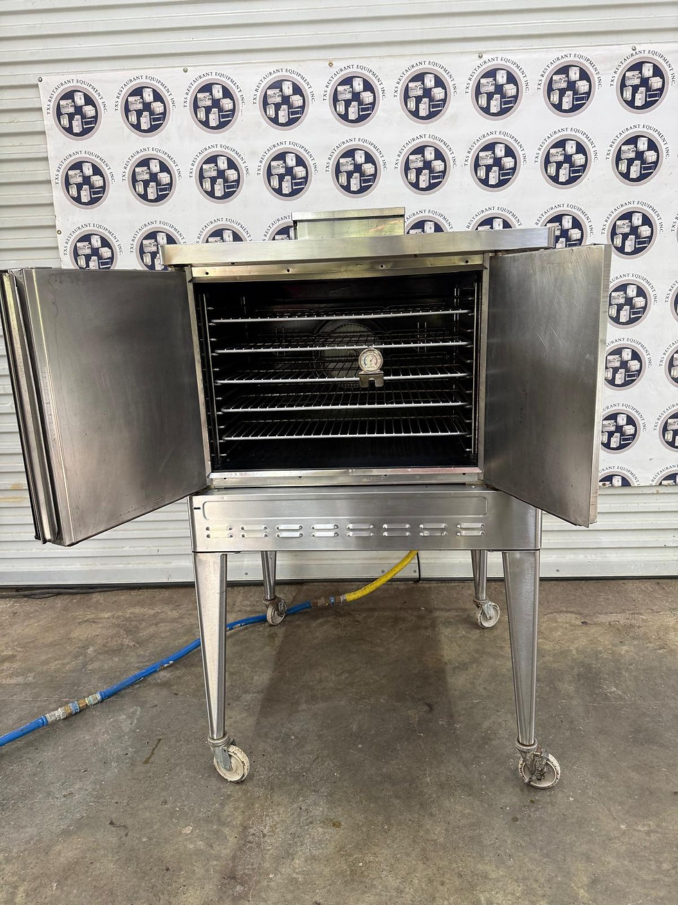 Thumbnail: Blodgett DFG-100-3 Natural Gas Commercial Convection Oven 55,000 BTU 120V NSF