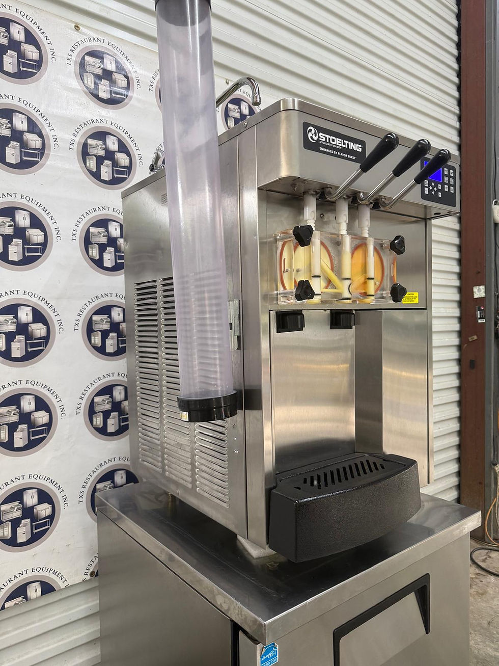 Thumbnail: Stoelting F131-38I2-QT Soft Serve Ice Cream Machine 2 Flavor + Twist