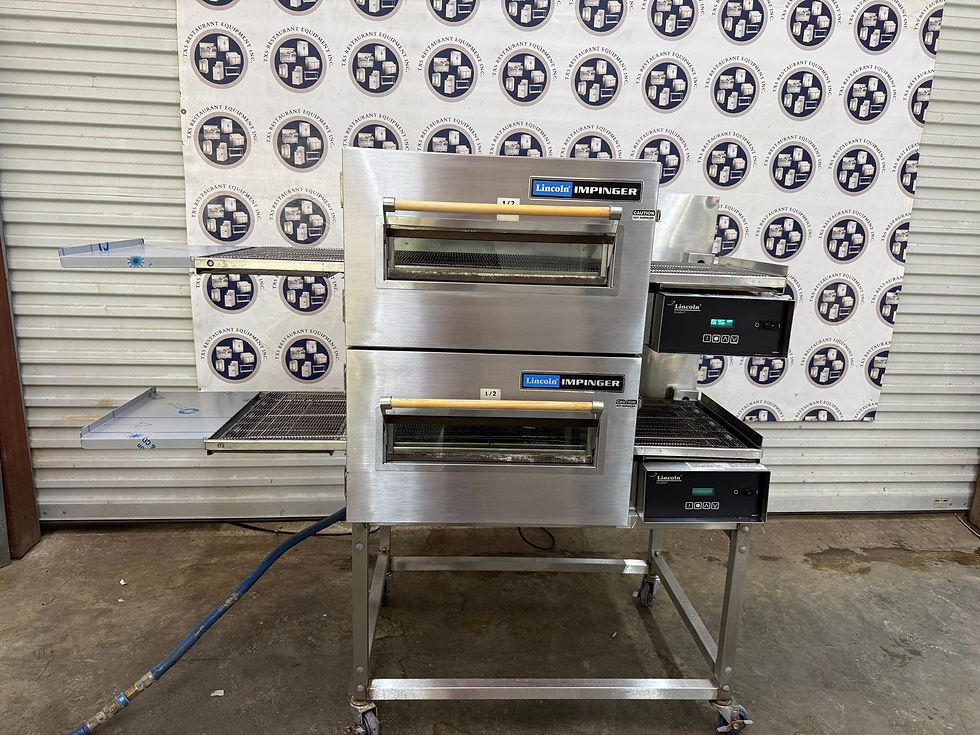 Thumbnail: Lincoln Impinger 1116 Double Stack Conveyor Ovens