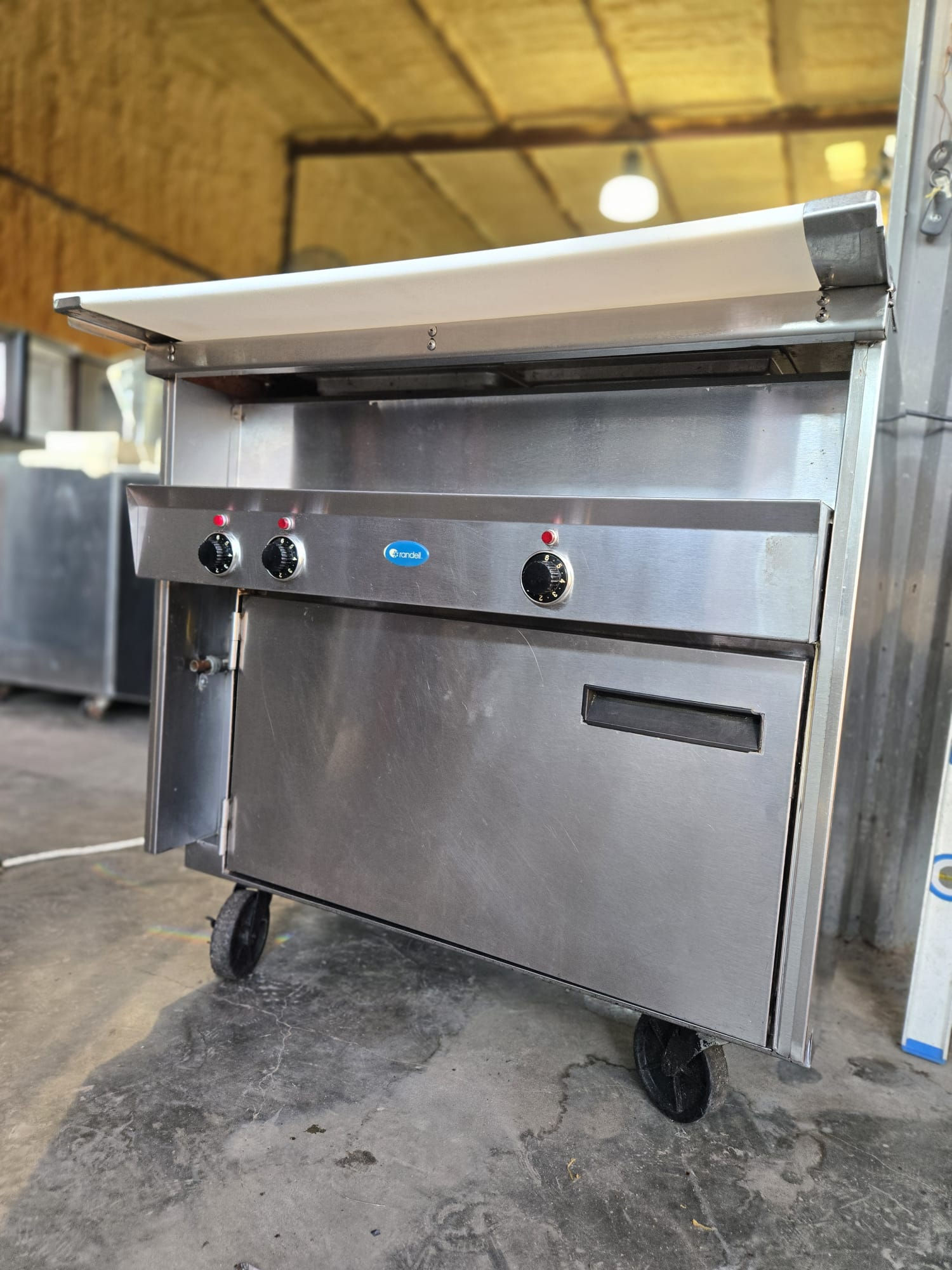 RANDELL 2 WELL HOT FOOD TABLE STEAM BUFFET UNIT ELECTRIC