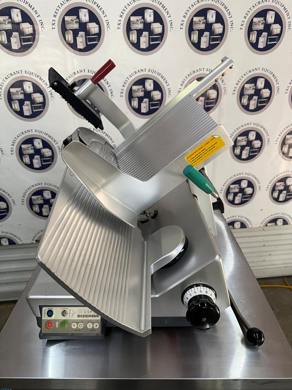 Thumbnail: Bizerba GSP HD Automatic Gravity Feed Meat & Cheese Slicer – 120V