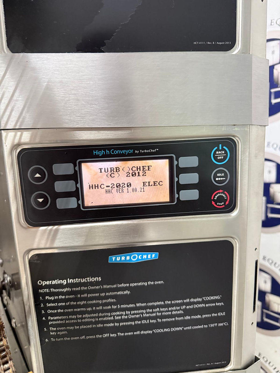 Thumbnail: TurboChef HhC 2020 Triple Stack Commercial Conveyor Ovens – 3 Units