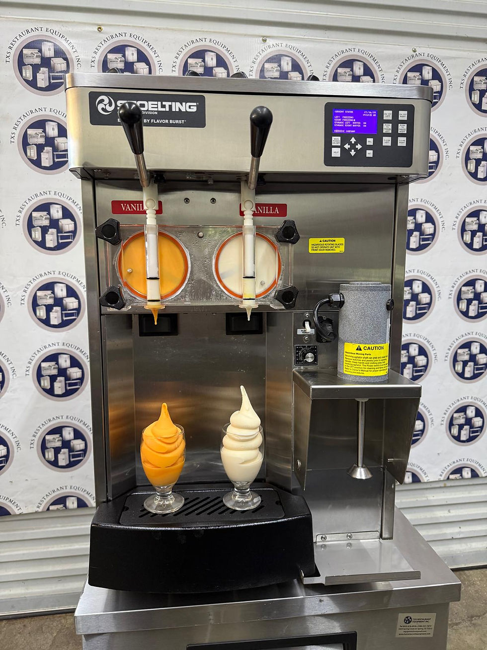 Thumbnail: Stoelting SF121-38I2 Two Flavor Soft Serve/Shake Freezer - (2) 12 qt Hoppers, Ai