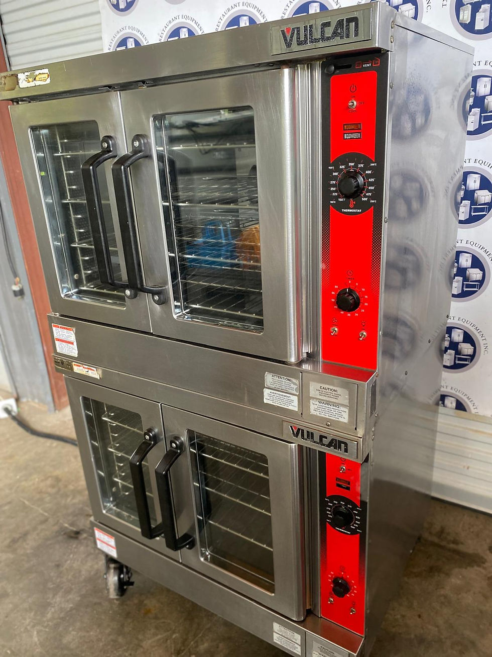 Thumbnail: vulcan VC4ED Double Stack Electric Convection Ovens – Clean & Tested