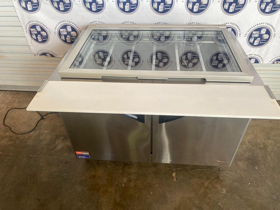 Thumbnail: Turbo Air TST-48SD-18-N Sandwich/Salad Prep Table – Used 2019 – Clean & Tested