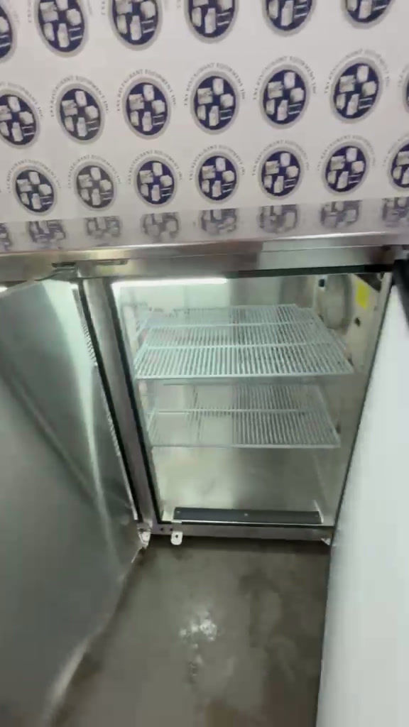 Thumbnail: Glastender BB60 -R6 SSH RR 2 Section Back Bar Refrigerator with Solid Door