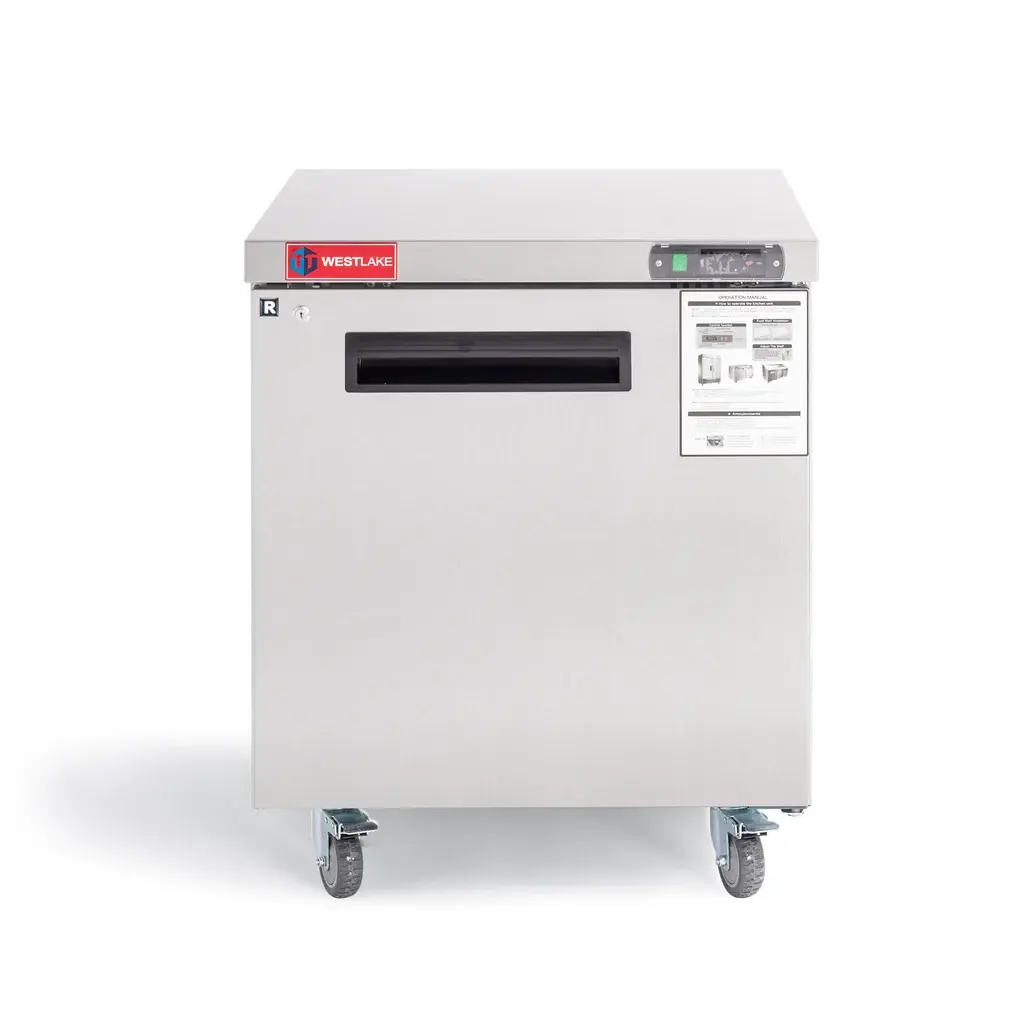 WESTLAKE 1-Door Undercounter Refrigerator (Model WKTR-27B)