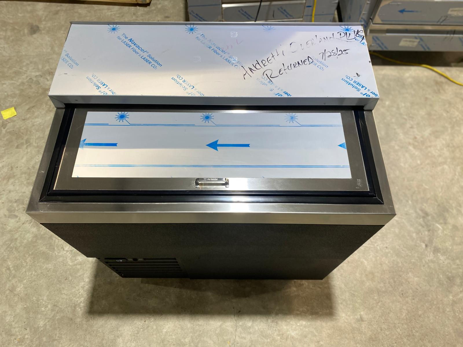 Glastender MF36 Underbar Glass Froster – 36″, R290, cETLus NSF, 175‑Mug Capacity