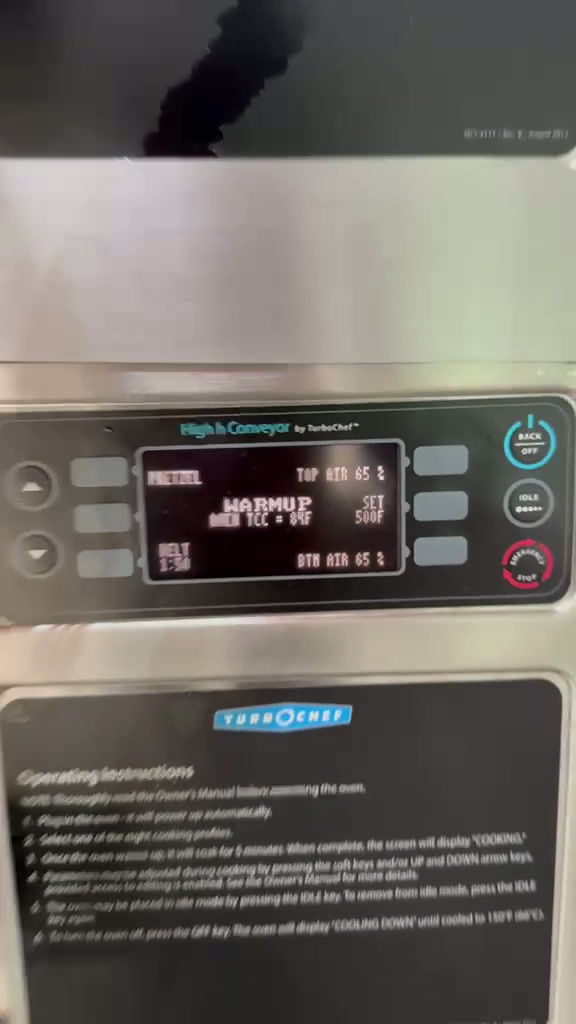 Thumbnail: TurboChef HhC 2020 Triple Stack Commercial Conveyor Ovens – 3 Units
