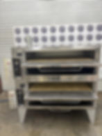Thumbnail: Bakers Pride Model 451 Double-Stack Commercial Gas Pizza Oven