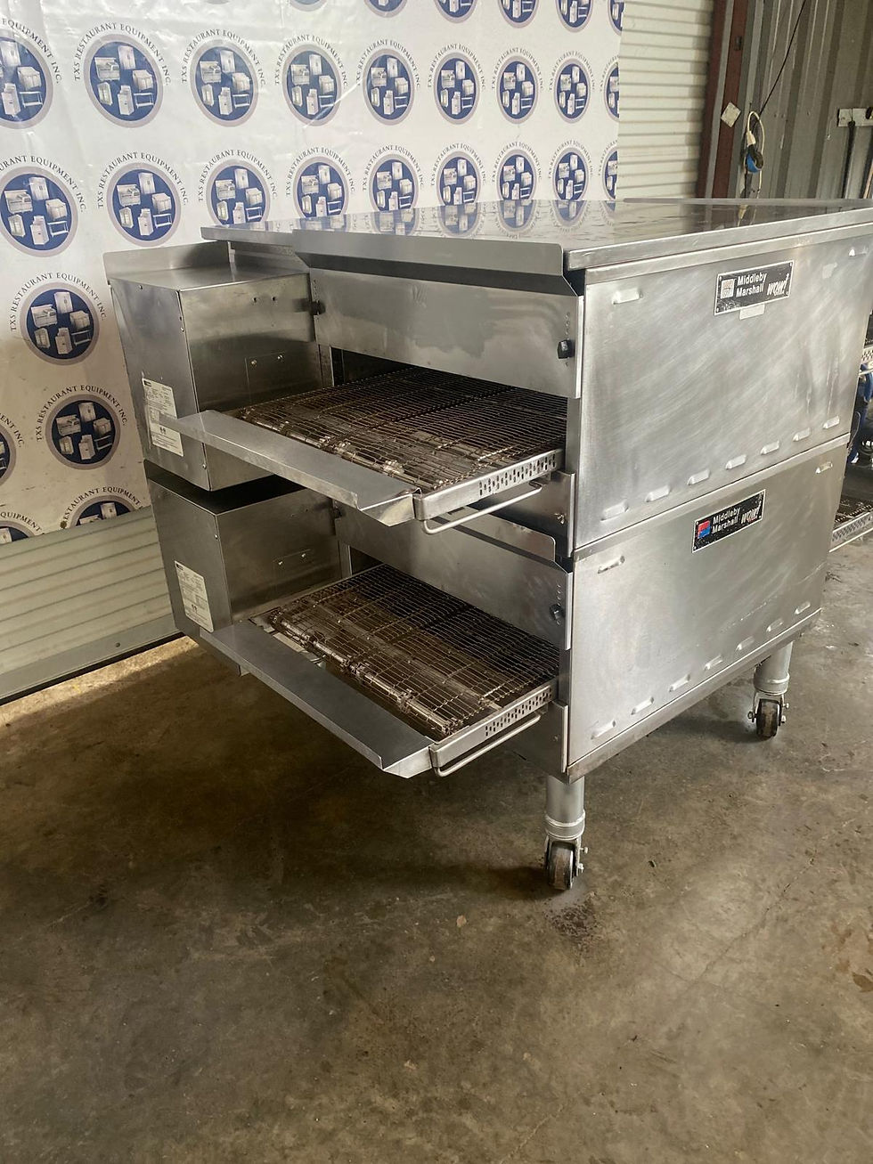 Thumbnail: 2023 MIDDLEY MARSHALL  PIZZA OVEN NATURAL GAS PS638G CONVEYOR OVEN DOUBLE STACK