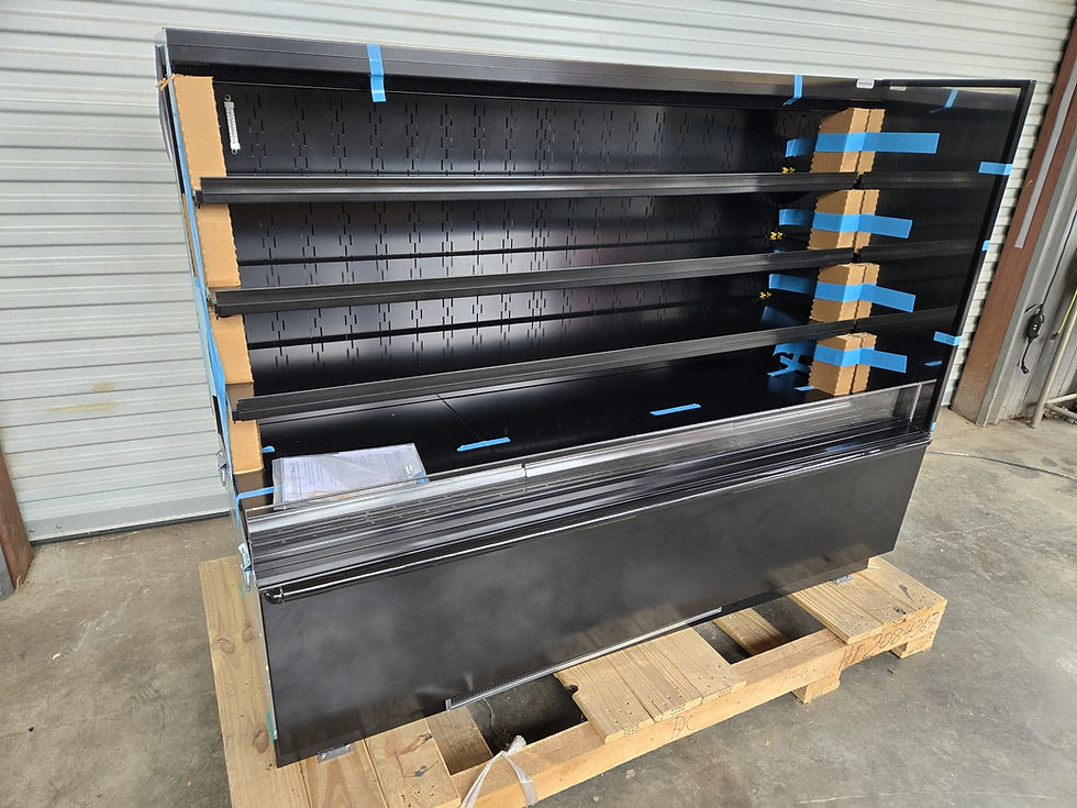 Thumbnail: Full Service  meat produce deli Case  72" W / 220v