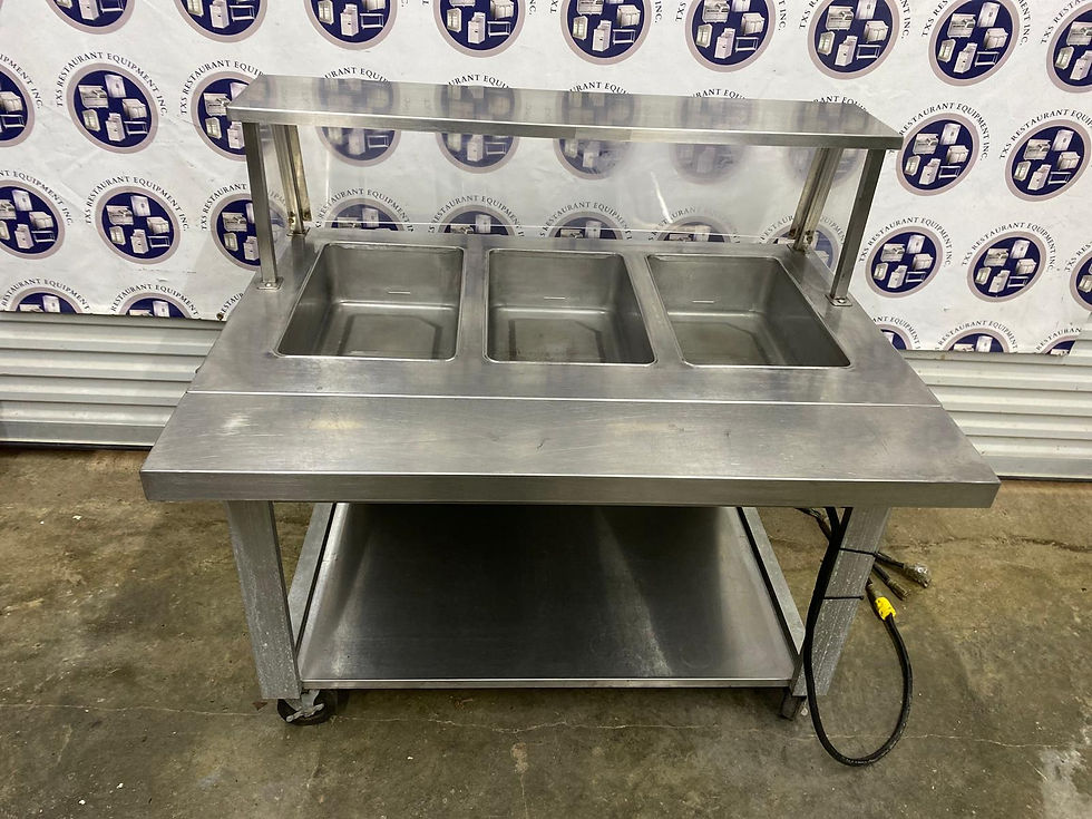 Thumbnail: SERV.O-LIFT 501-3 STEAM TABLE 120 VOLTS