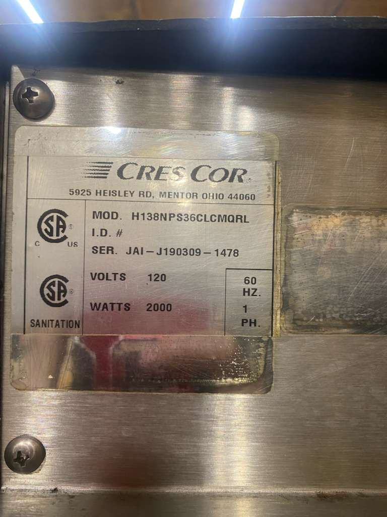Thumbnail: Cres Cor Hot Holding Cabinet 🔍120 volts