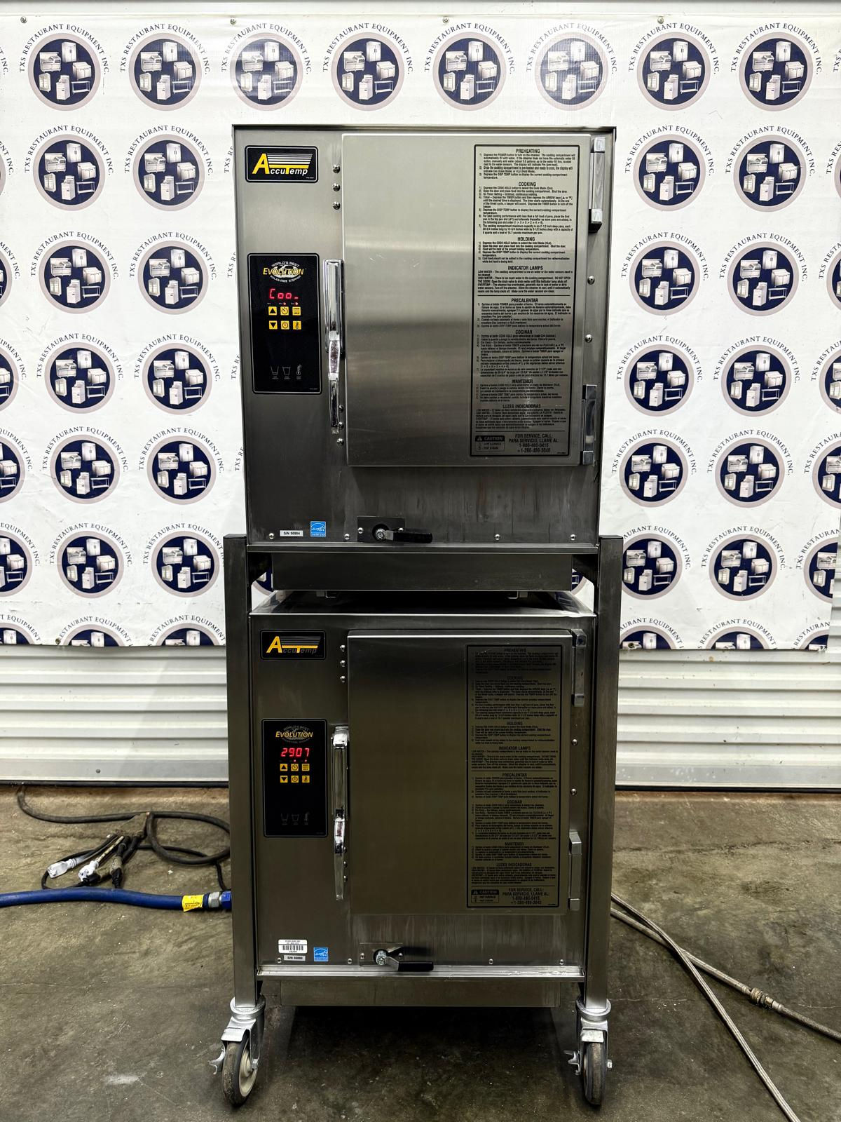 AccuTemp N61201D060DBL (12) Pan Convection Steamer - Holding Capability, Natural