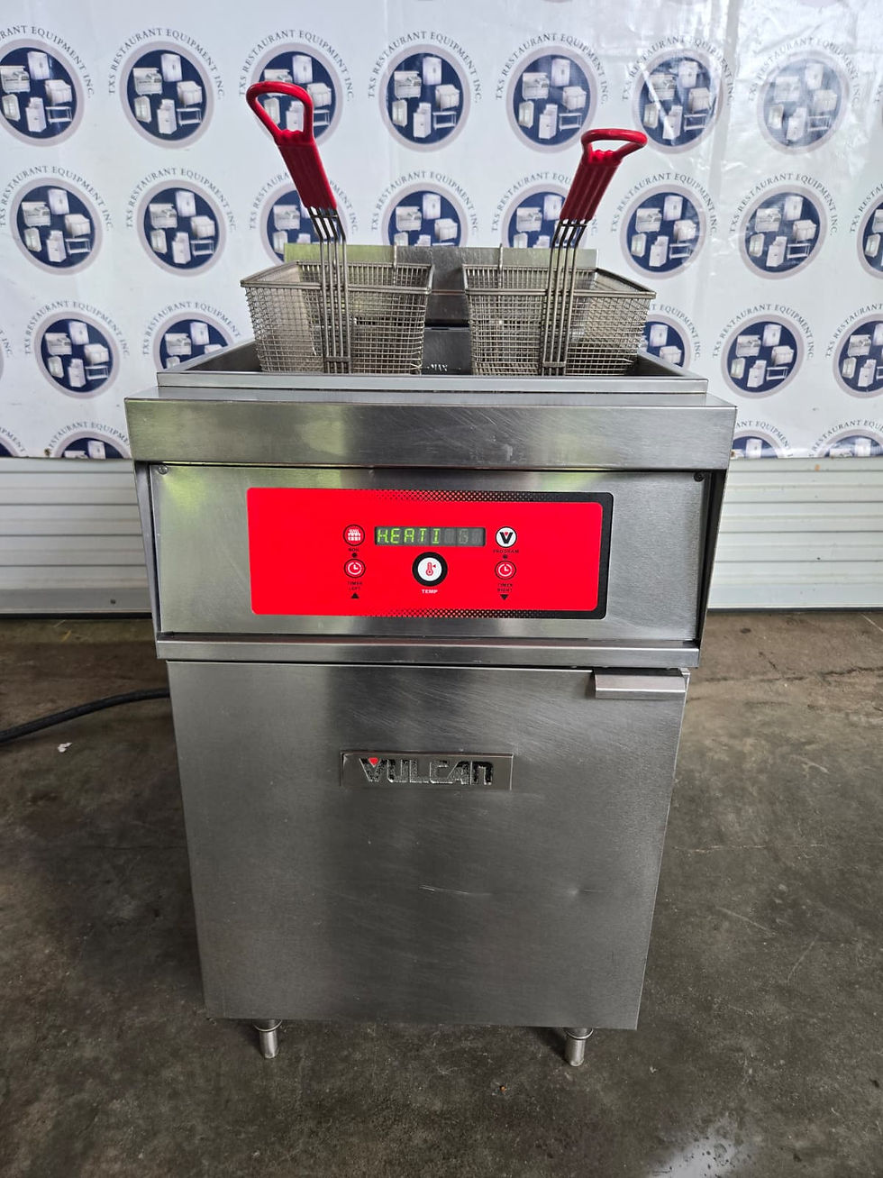 Thumbnail: Vulcan 1ER85D – Commercial Electric Fryer – 85 lb Capacity