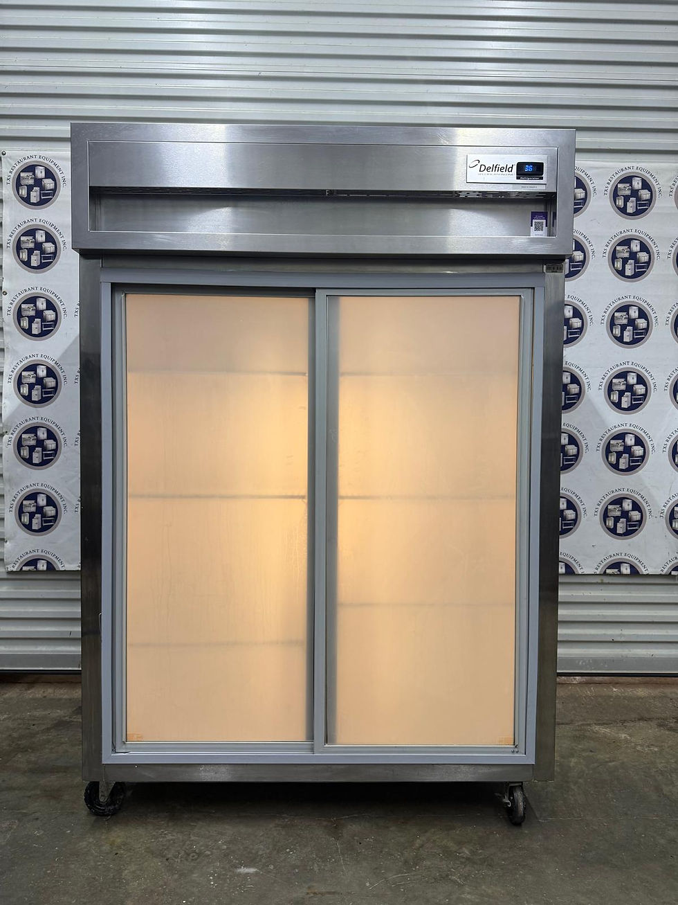 Thumbnail: DELFIELD SAR2-SLG GLASS DOORS SLIDING 115 VOLTS