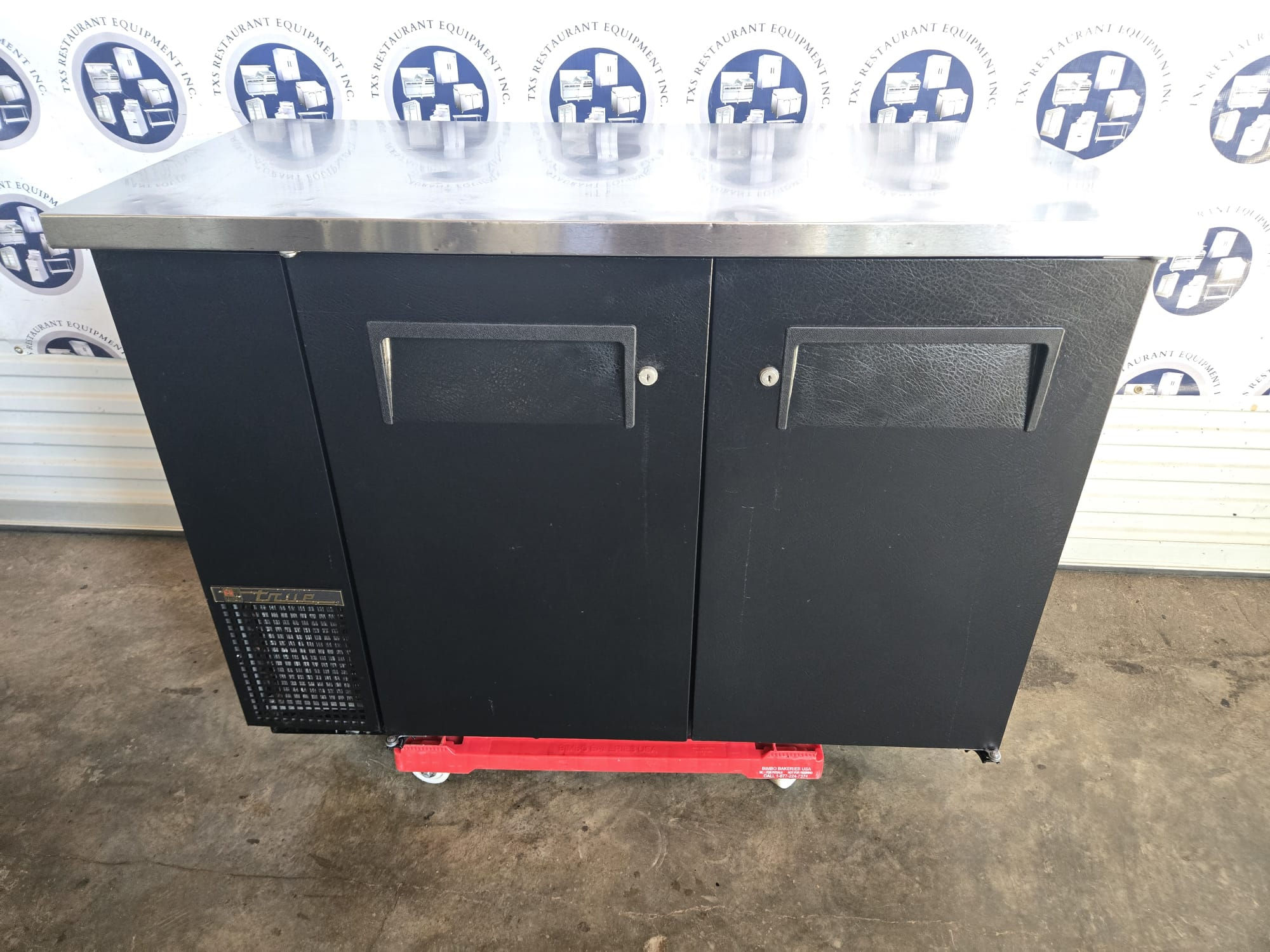 2012 True-Back Bar Cooler 49" Wide – 2 Solid Doors – Compact & Reliable-