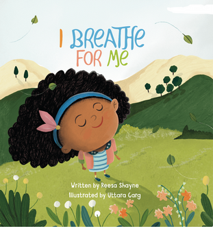 Childrens portfolio books on Mindful breathing. Gabby stays calm in challenges by practicing deep breathing, mindfulness, and grounding techniques in her daily adventures.