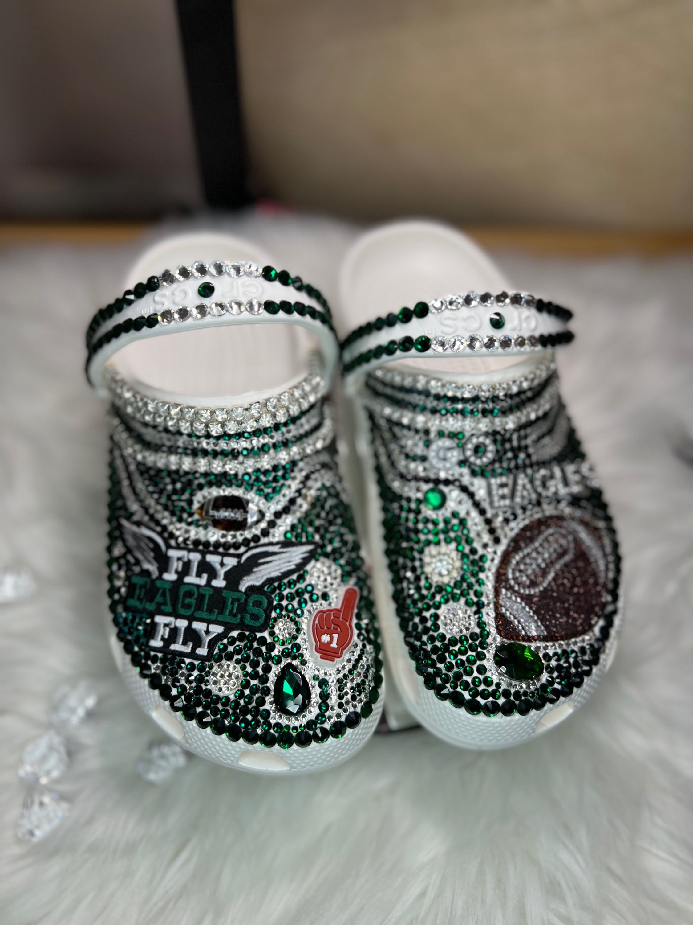 Custom Crocs Sports Theme (White)