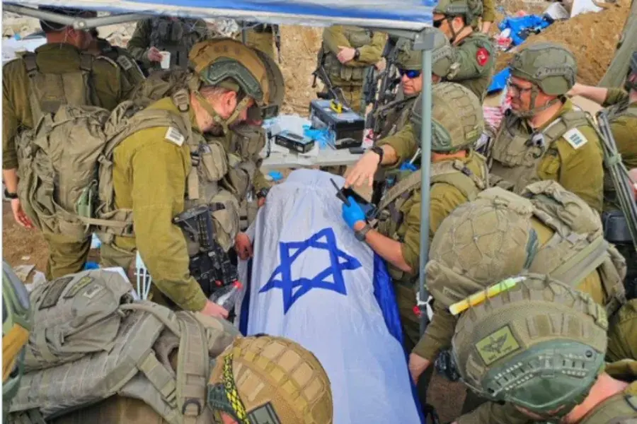 Caixão de soldado israelense