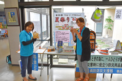 防災支援部は、乾パン作りましたよ