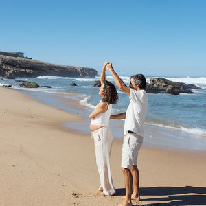 Ocean Morning for a Family