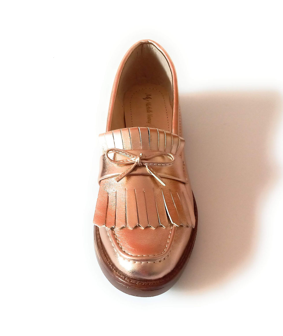 Miniatura: Mocasín Oro rosado