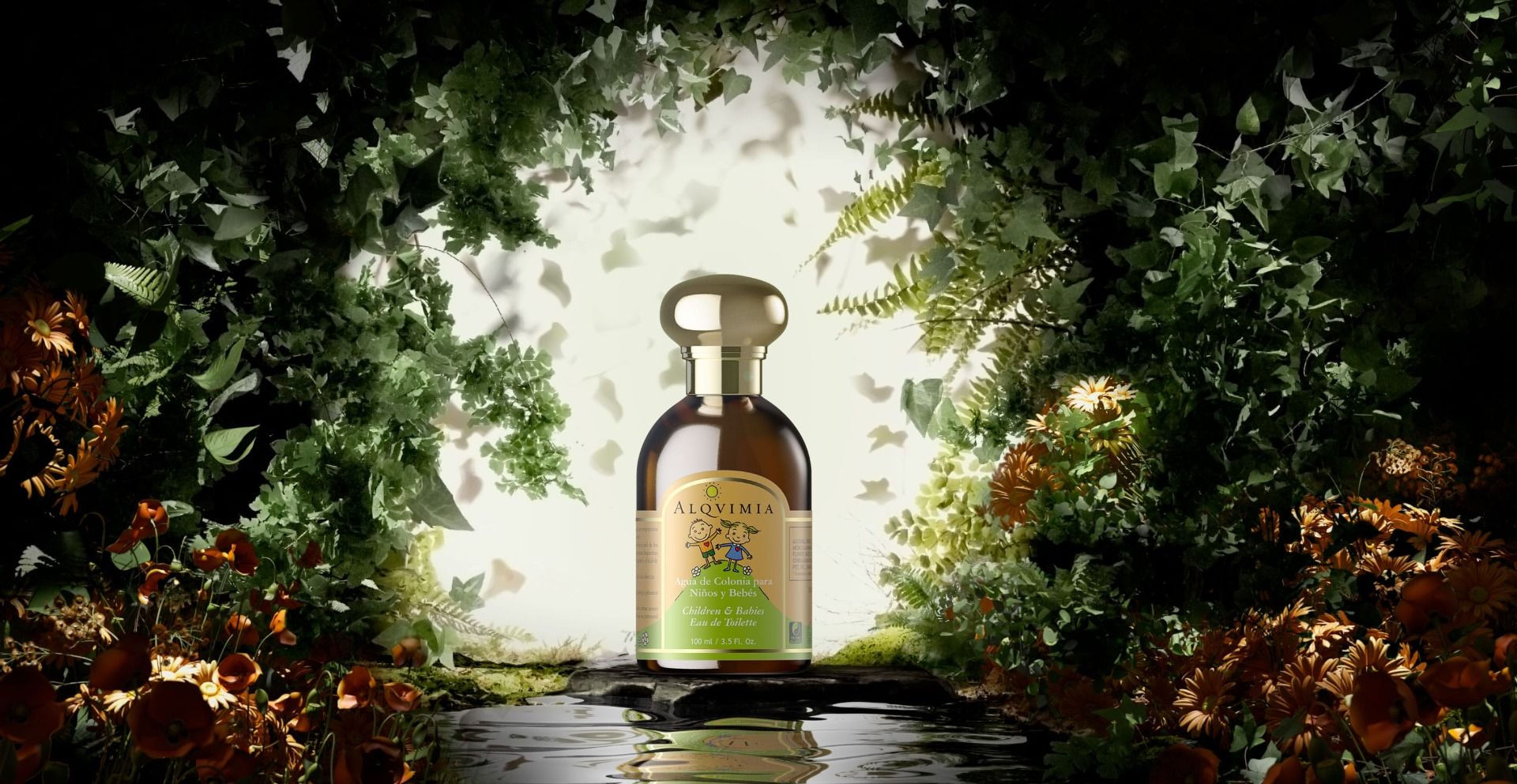 Agua de Colonia para Niños y Bebés 100 ml - Alqvimia