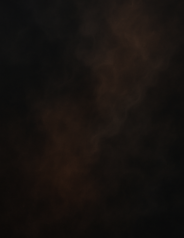 Abstract gold and black smoke