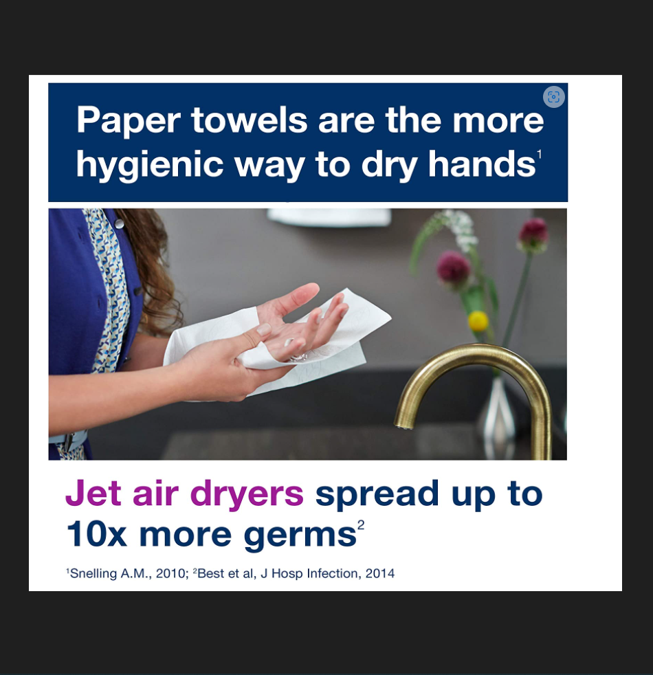 Thumbnail: Tork Matic Soft Hand Towel Roll 2Ply White 150Mtr