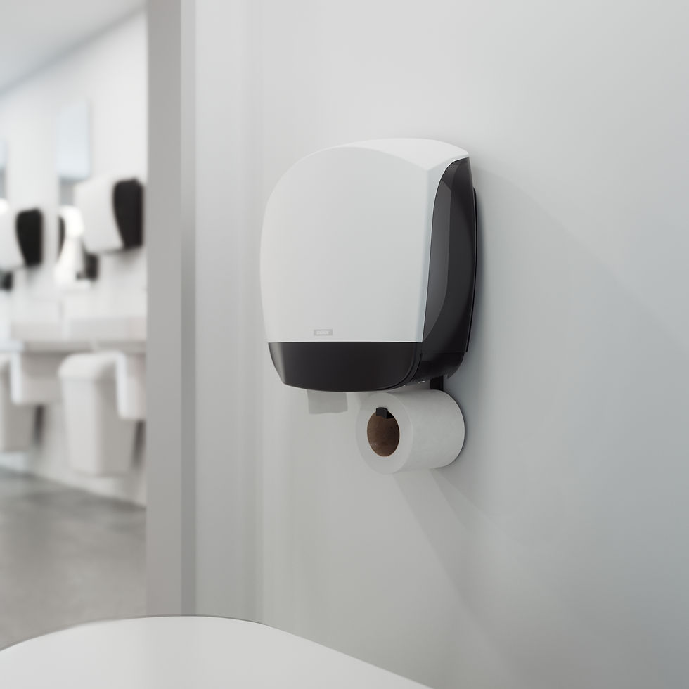 Thumbnail: Katrin Plastic Dispenser Large For Jumbo Toilet Paper Roll