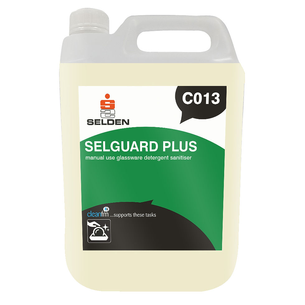 Selguard Plus Glasswash Detergent, Unit: 2 x 5ltr