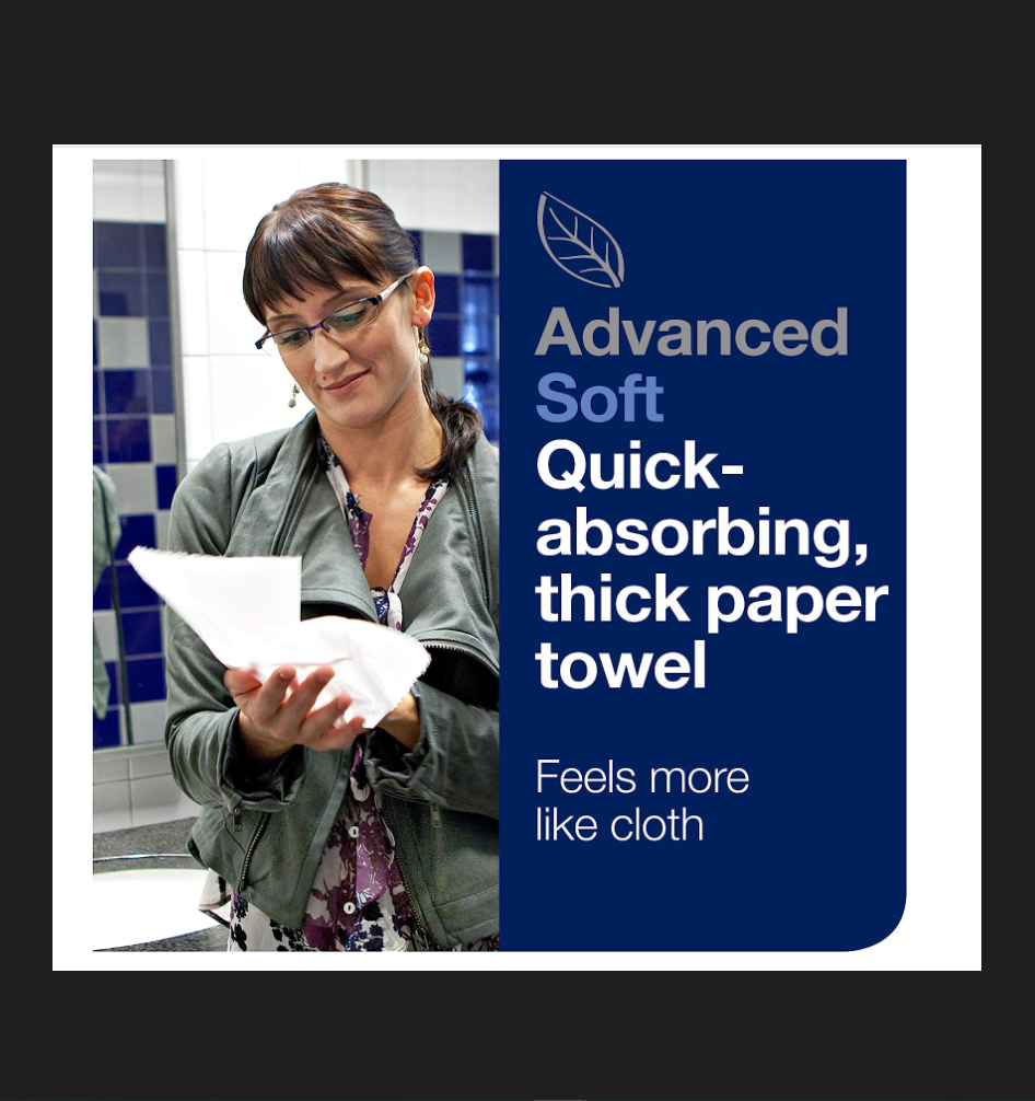 Thumbnail: Tork Matic Soft Hand Towel Roll 2Ply White 150Mtr