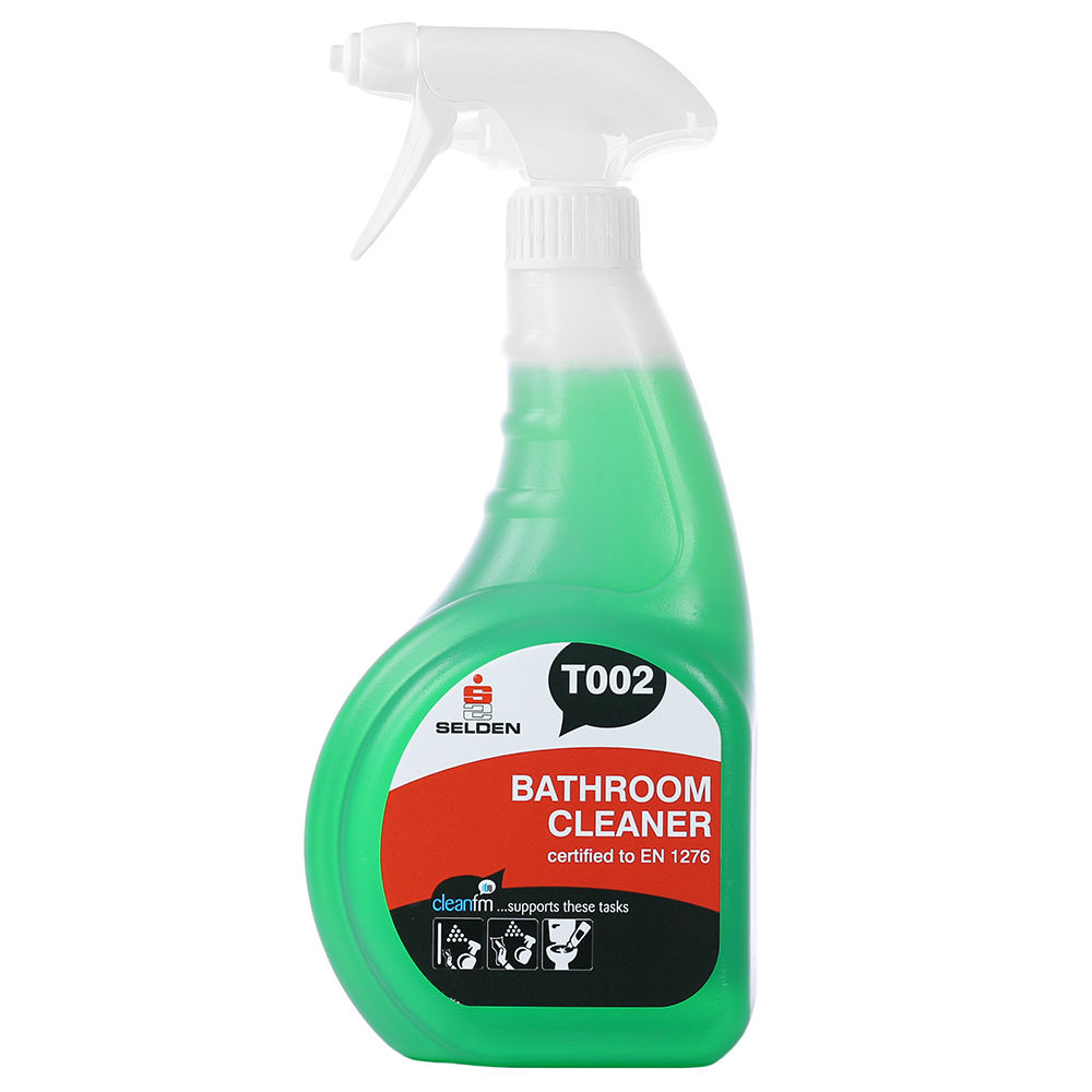 6 x 750ml Bathroom Cleaner Bactericidal Foaming